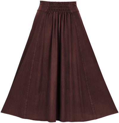 Celestia Maxi Overskirt Limited Edition Rich Rosewood