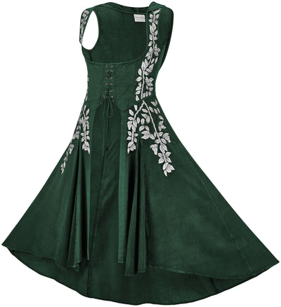 Tauriel Maxi Overdress Limited Edition Silver Embroidery