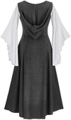 Tauriel Maxi Set Limited Edition Storm Gray Silver Embroidery