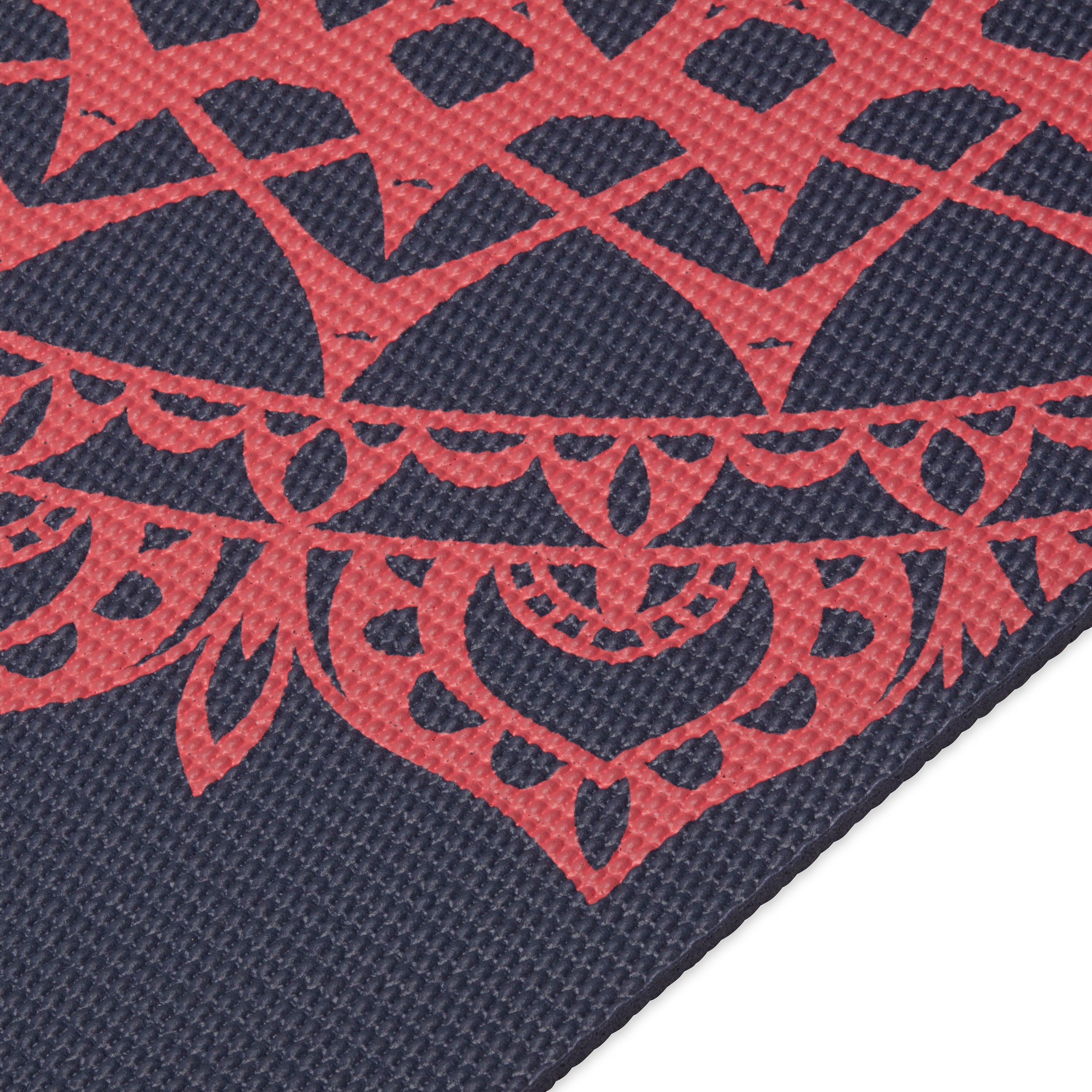 Premium 6mm Pink Marrakesh Yoga Mat 